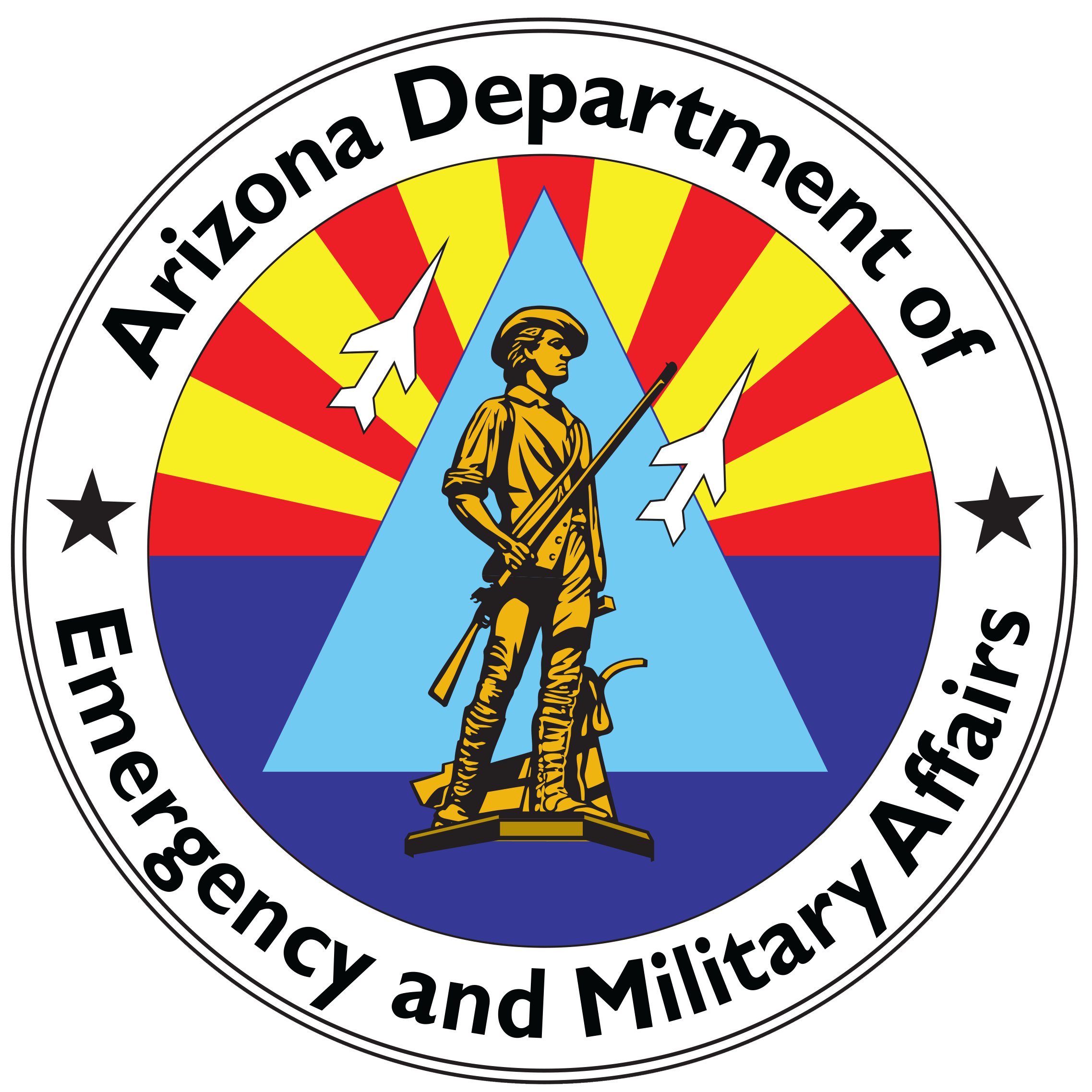 seal of the Arizona Department of Emergency and Military Affairs